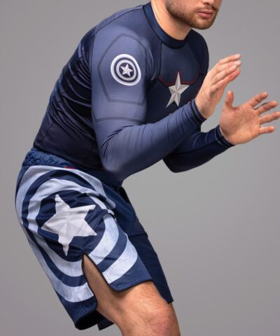 Hayabusa X Marvel Captain America Fightshort