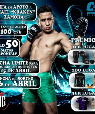 Boleto Sorteo en Apoyo al Kraken AGOTADOS