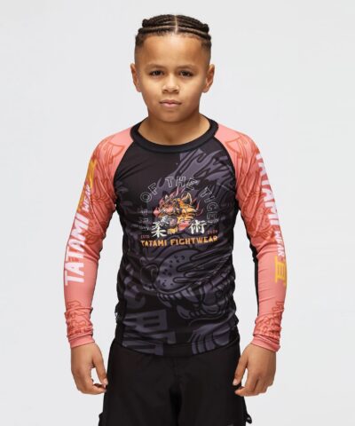 Tatami Kids Eye of the Tiger Eco Tech Recycled Rasguard