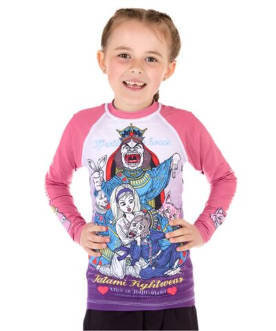 Tatami Kids Alice In Jiu Jitsu Land Rashguard
