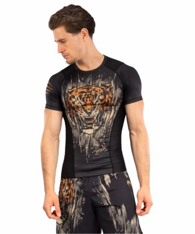 Venum Tiger Men's Short Sleeve Rashguard