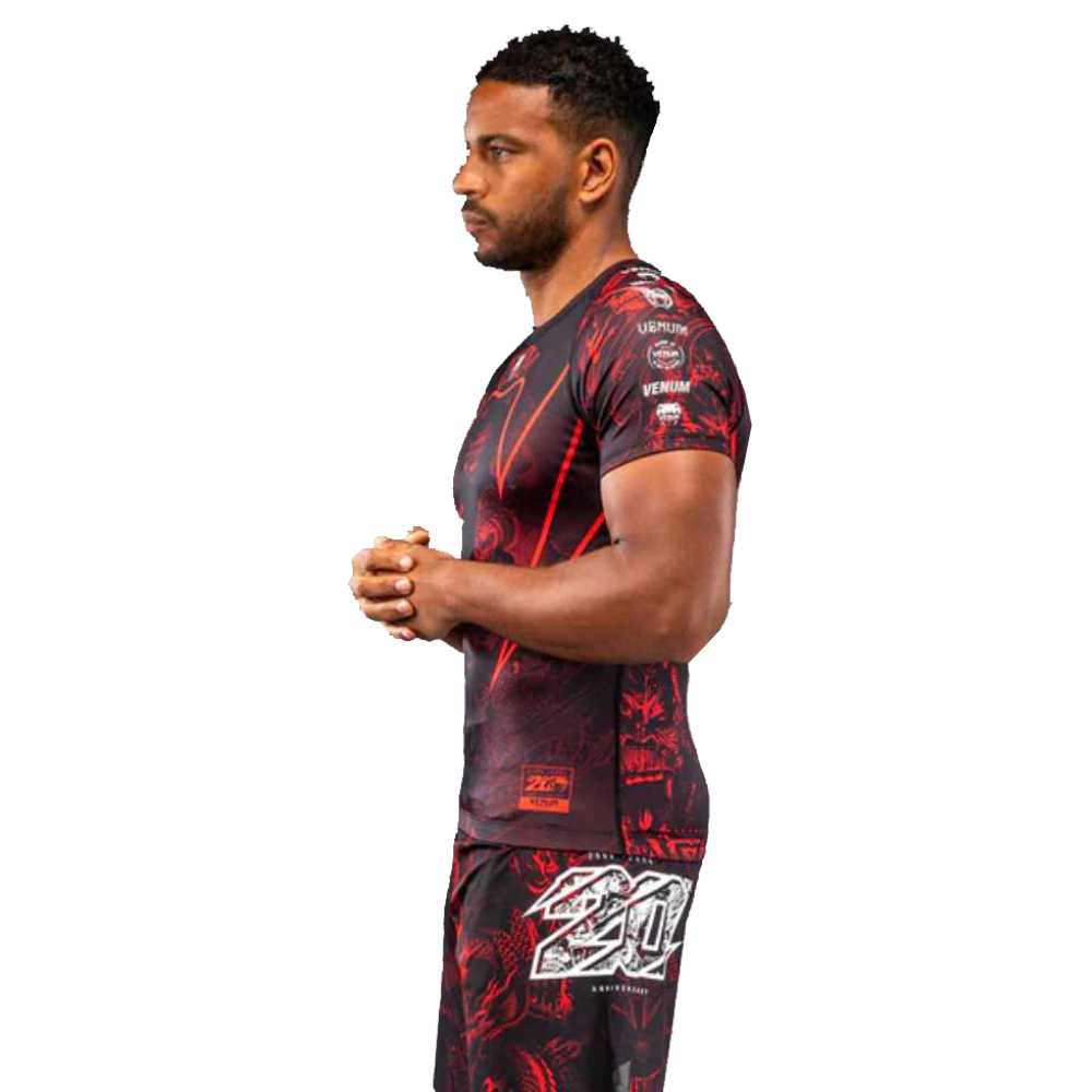Venum 20th Anniversary Short Sleeve Rashguard - Image 3