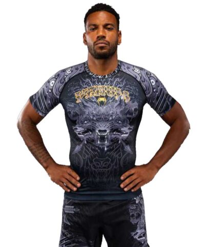 Venum Wolf Atak Short Sleeve Rashguard