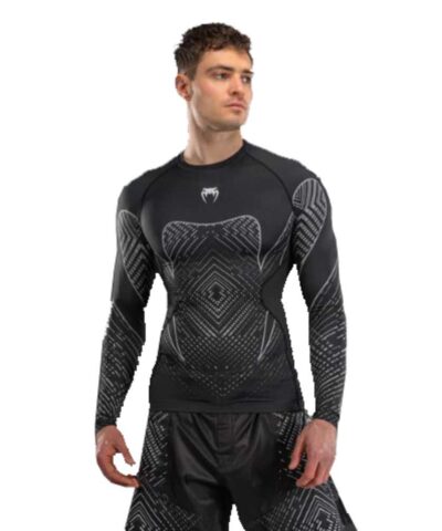 Venum Midnight Fury Long Sleeve Rashguard