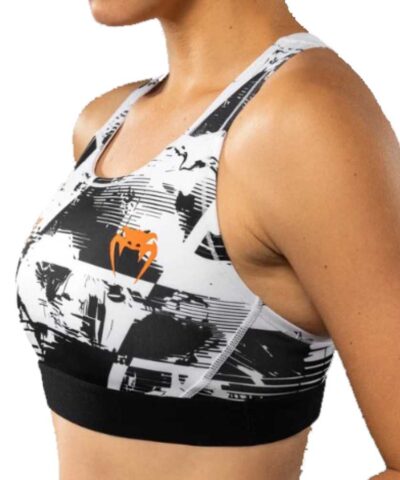 UFC Zenith by Venum Authentic Fight Week Womens White Sports Bra