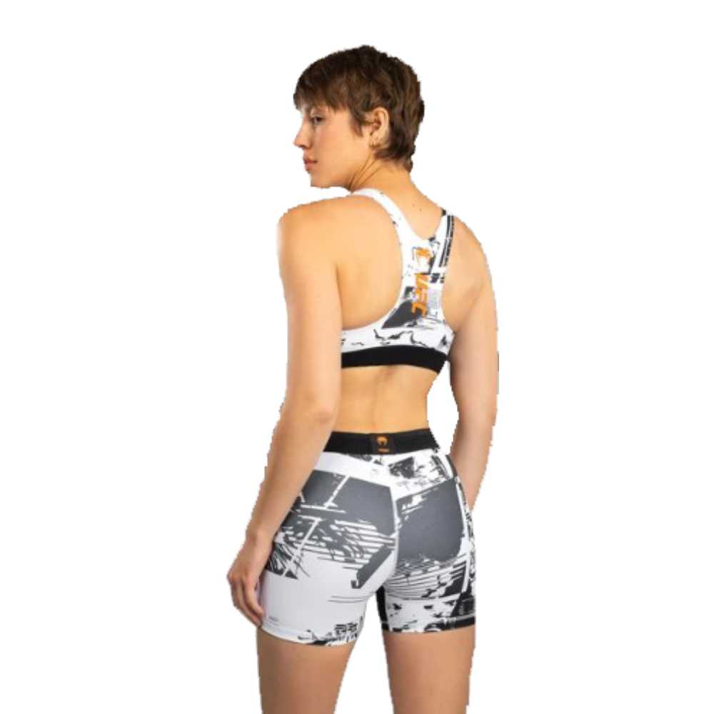 UFC Zenith by Venum Authentic Fight Week Womens White Sports Bra - Image 3