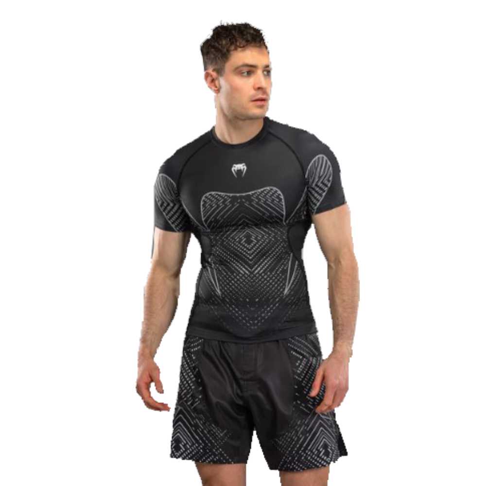 Venum Midnight Fury Short Sleeve Rashguard