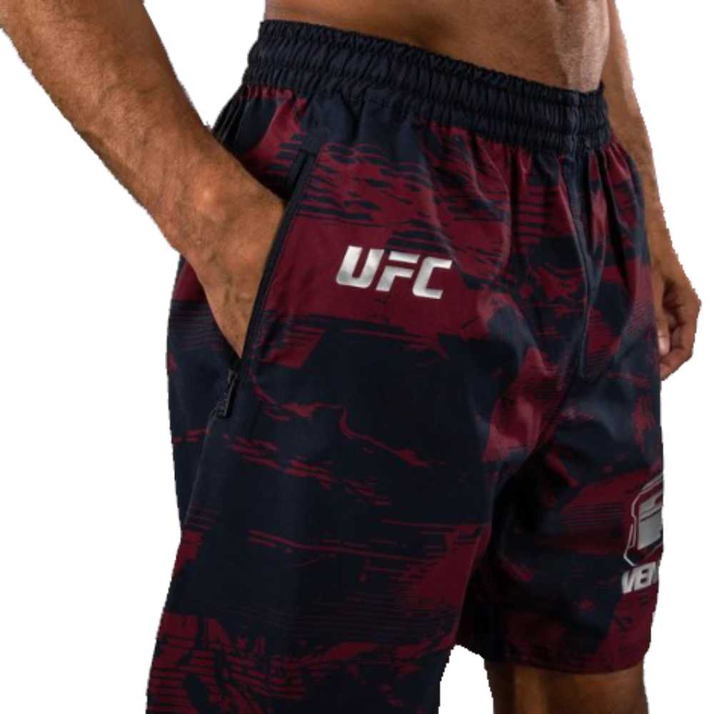 UFC Zenith by Venum Authentic Fight Week Men´s Burgundy Performance Short - Image 2