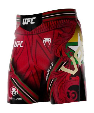 UFC Unrivaled by Venum Men’s Red Josh Van Short fit Fight short